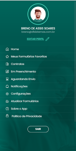 SDB Bioenergia - Inspect App Screen 3