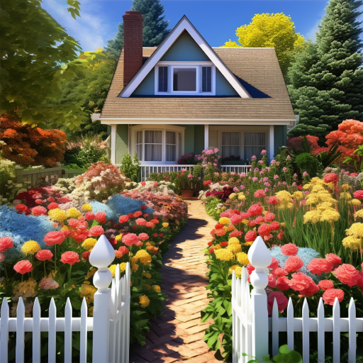 Beautiful Garden HD Wallpaper logo