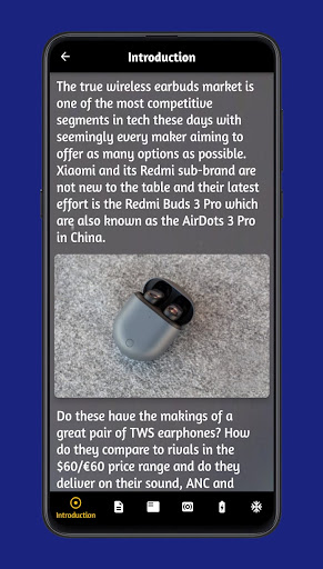Android application redmi buds 3 pro guide screenshort