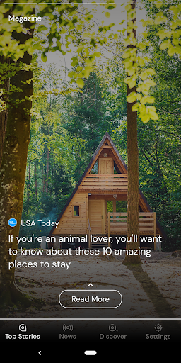 Android application Newsplace:Dynamic News Stories screenshort