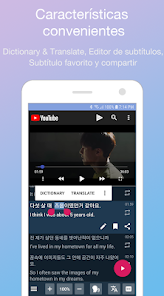 Screenshot 5 LingoTube - subtítulo doble android