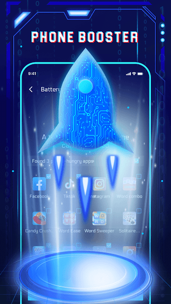 Screenshot 4 Z Security, Limpiador de virus android