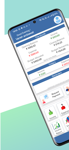 Android application Kharchless : Expense Tracker screenshort
