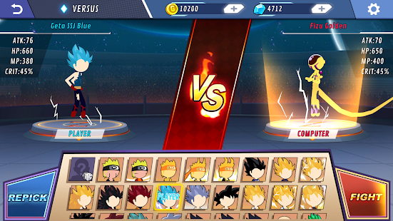 Stick Shadow Fighter - Supreme Dragon Warriors Screenshot