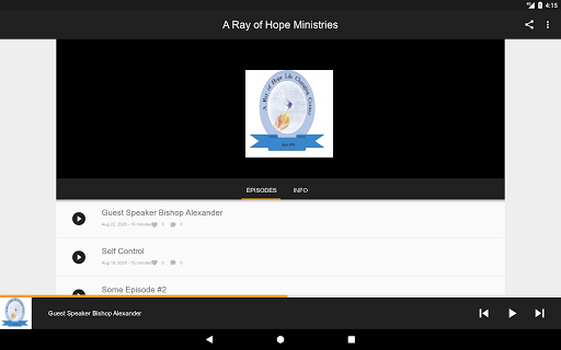 A Ray of Hope Ministries