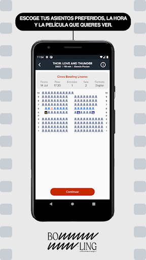 Bowling Linares App Screen 3