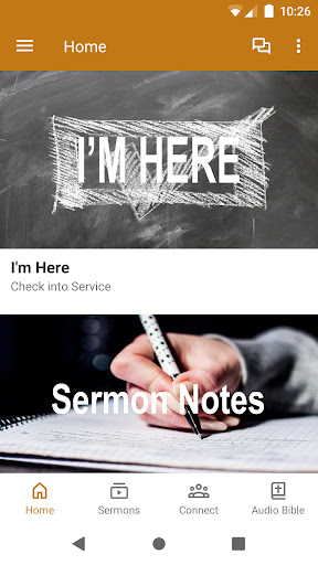 Android application Spirit Lake Baptist screenshort