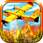 Cover Image of Download Airplane Firefighter Simulator Pilot Flying Games 2.0 APK