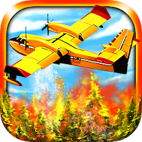 Airplane Firefighter Simulator Pilot Flying Games