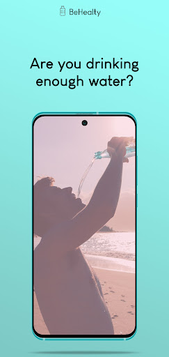 Android application BeHealty - Drink Water Reminde screenshort
