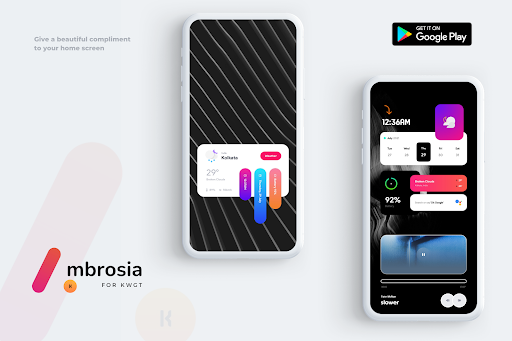 Screenshot of Ambrosia KWGT