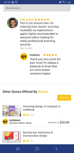 Quixerr. Design and Branding