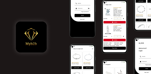 Android application myb2b screenshort