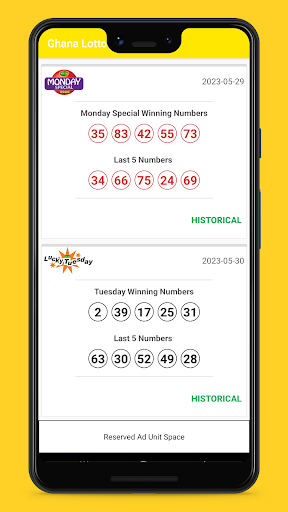 Android application Ghana Lotto Results screenshort