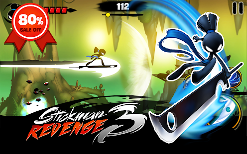 Stickman Revenge 3: ภาพหน้าจอของ Ninja RPG