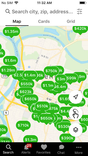 Android application Sacramento Real Estate App screenshort