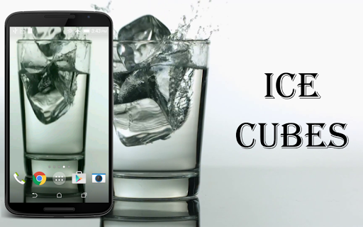 Android application Ice Cubes Live Wallpaper screenshort