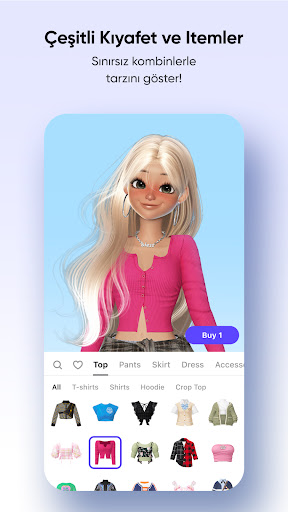 ZEPETO: avatar, sohbet, oyna ekran görüntüsü