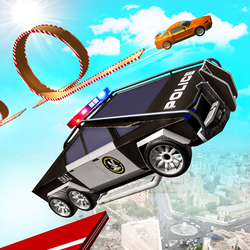 Police Cyber Car Stunt Games  screenshots 1