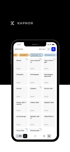 Kapnor Manager Screen 2