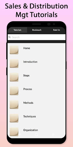 Android application Easy Sales & Distribution Mgt screenshort