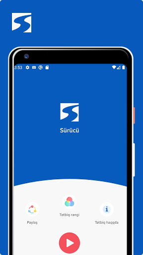 Android application Sürücü screenshort