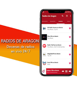 Captura de Pantalla 3 Aragon Radios Online android