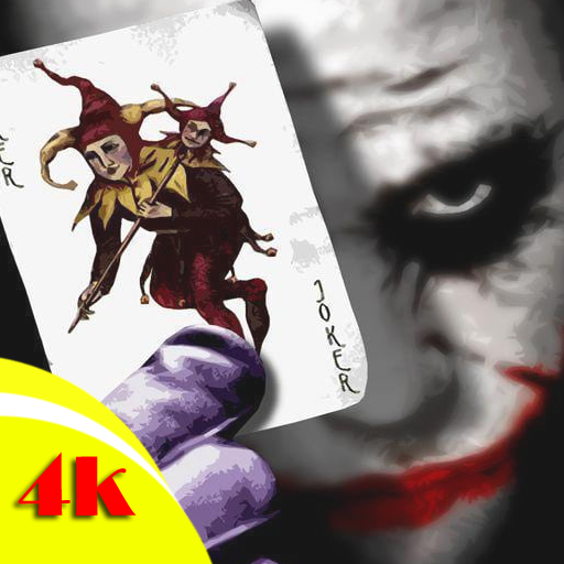 Joker Wallpapers 4k Anonymous logo