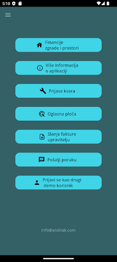 Demo Upravitelj Screen 2
