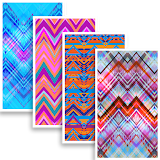 Zigzag pattern wallpapers HD icon
