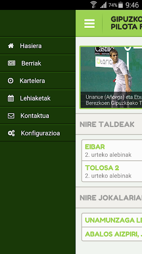 Gipuzkoako Pilota Federazioa Screen 2