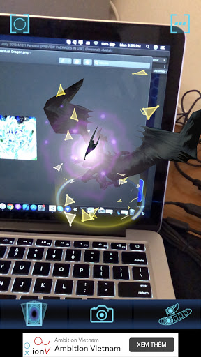 Android application Duel Monter-Agumented Reality screenshort
