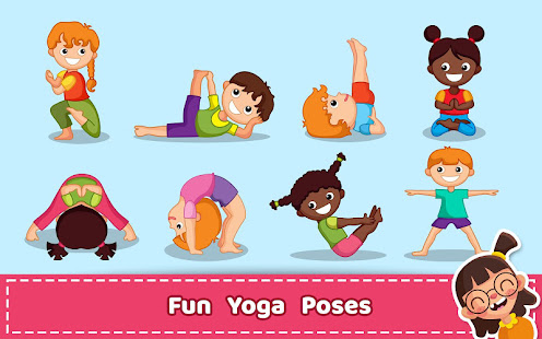 Yoga for Kids and Family fitness - Easy Workout  Screenshots 5