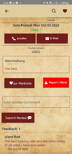 Wantedbook Screen 3