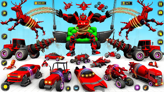 Deer Robot Car Game-Robot Game 1.0.23 APK + Mod (Unlimited money) for Android