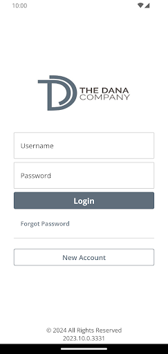 Android application The Dana Co. Online screenshort