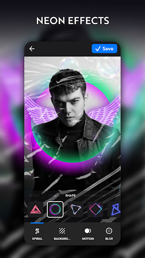 Screenshot of NeonArt Photo Editor & Effects