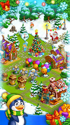 新年の 農場： クリスマスのおすすめ画像1