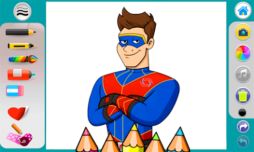 Imágen 8 Captain Henry Danger Coloring android
