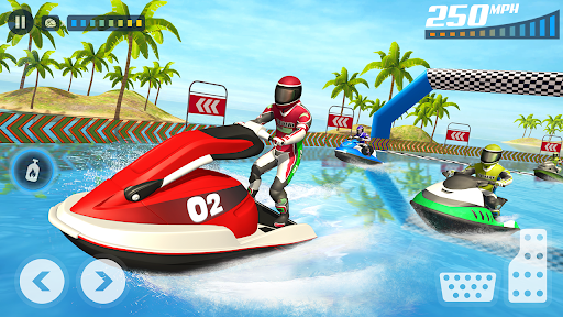 Android application Jet Ski Boat Game: Water Games screenshort