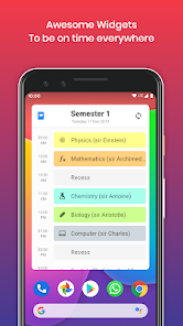 Screenshot 7 My Classes - Timetable & Study android