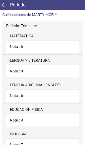 ORT Secundario Screen 3