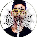 Spider Hand Web Photo Prank icon
