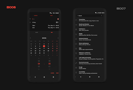 PitchBlack S - Samsung Substratum Theme Oreo/OneUI Screenshot