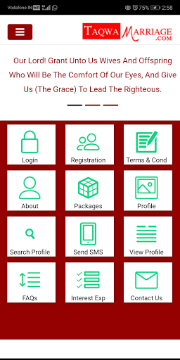 TaqwaMarriage.com: Matrimonial Screenshot 1 - AppWisp.com