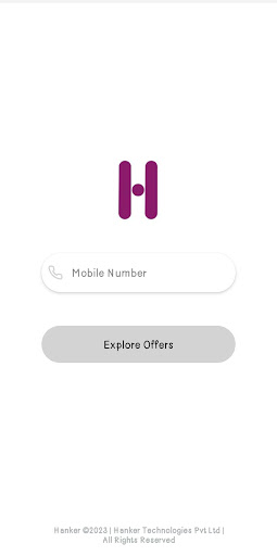 Android application Hanker screenshort