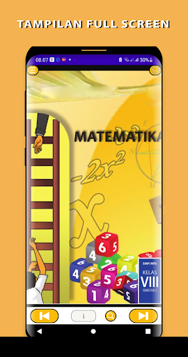 Android application Matematika Kelas 8 Semester 2 screenshort
