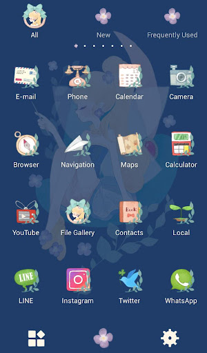 Tinkerbells Day Off Theme Screen 3
