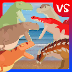 Cover Image of Download T-Rex Fights Dinosaurs  APK