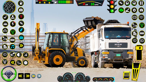 Real Jcb Sand Truck Game Screen 2